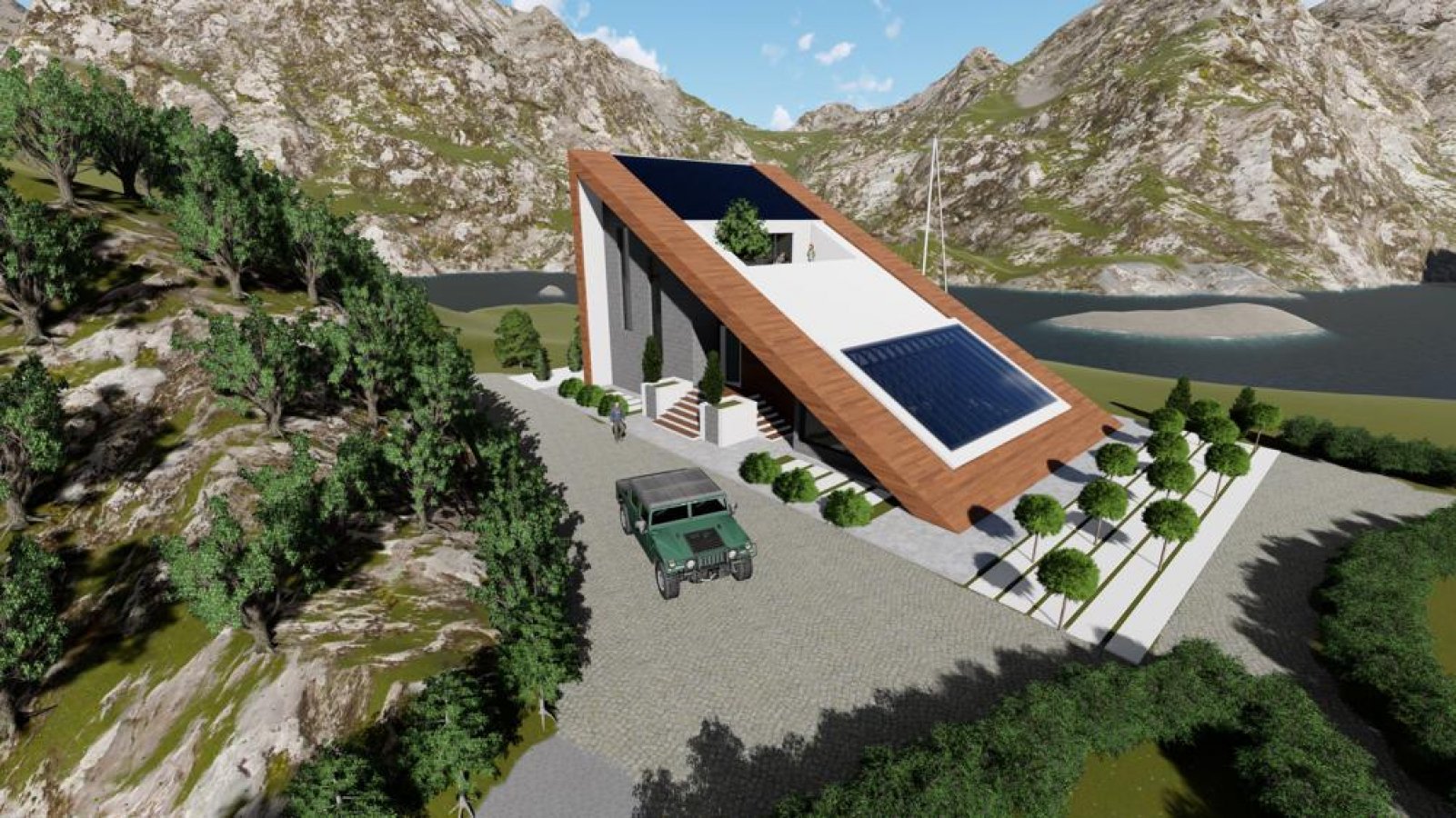 ELAZIĞ GÖL EVİ TASARIMI